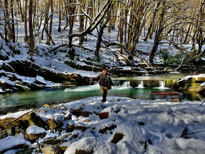 Изображение Обожаю рыбалку в горных реках – это удивительно красивые места. Фото: Шеляга Геннадия. 