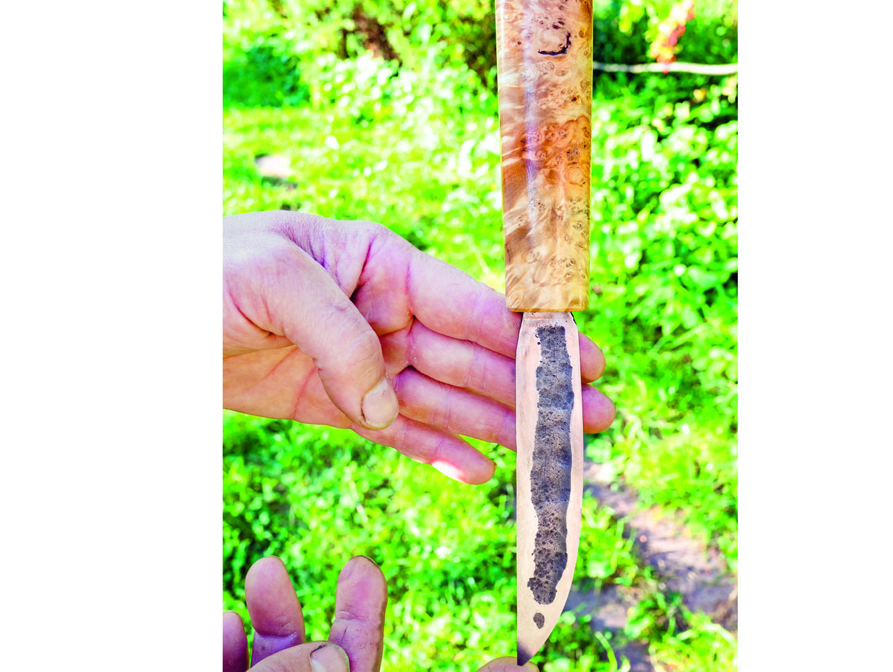 Изображение Форма ножа напоминает обрезок трубы, но это форма, выверенная многими поколениями. ФОТО: SHUTTERSTOCK 
