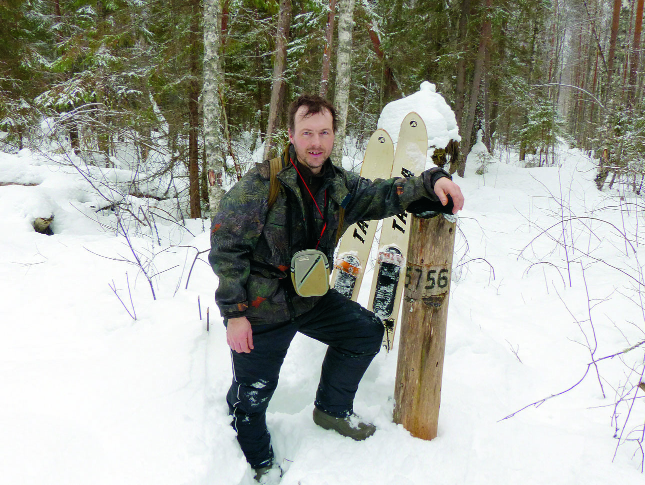 Изображение В конце февраля без охотничьих лыж не обойтись. ФОТО СВЕТЛАНЫ БУРКОВСКОЙ 