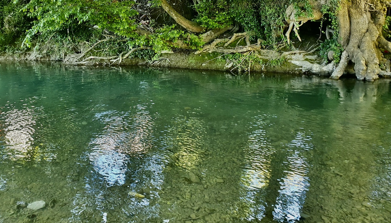 Изображение Каждая ямка на горной реке таит в себе неразгаданную тайну. Фото: Шеляга Геннадия. 