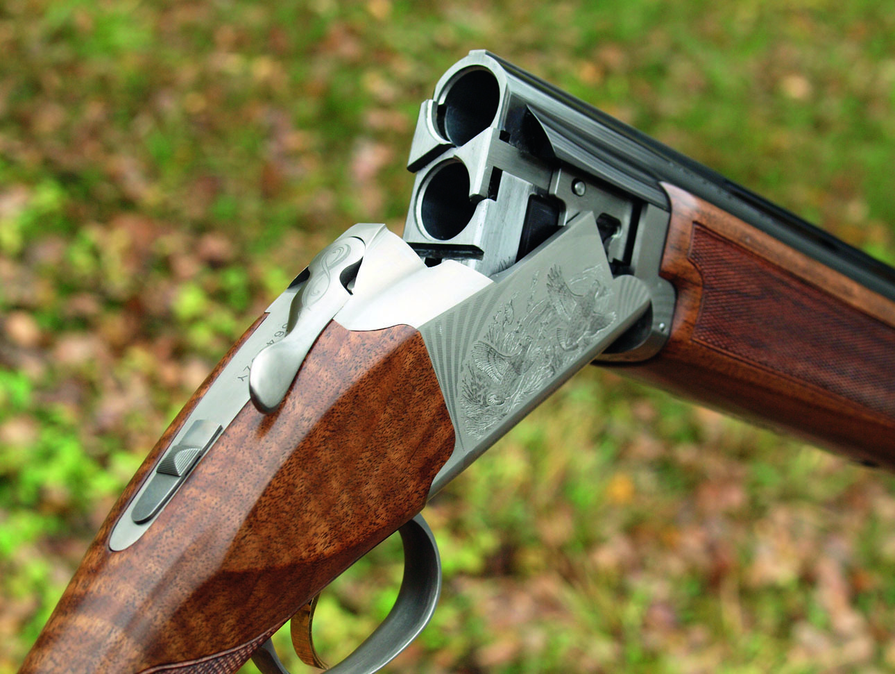 Изображение Browning B725 — современное ружье, появилось 
в 2011 году. Фото: Александр Гусев. 