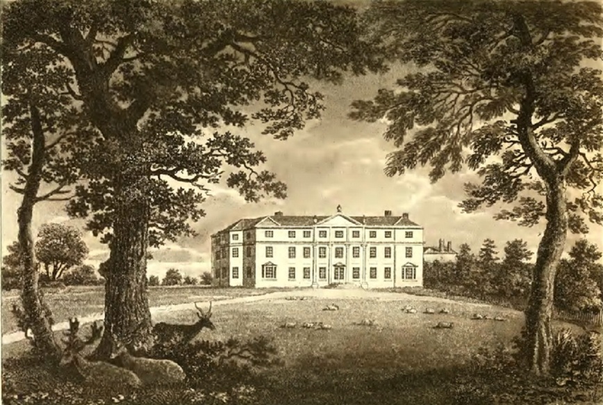 Изображение Рисунок 2. Английская гравюра, конец XIX в. Поместье Торнвилль Рояйл 