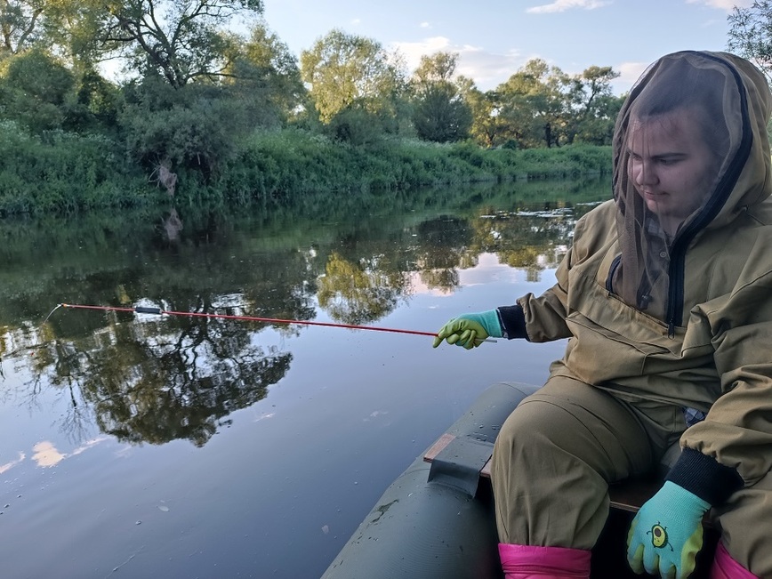 Изображение На мормышку с лодки. Фото: Трембицкого Алексея. 